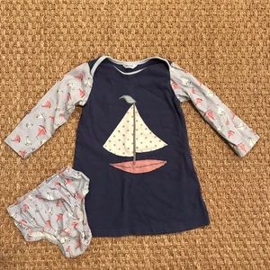 Boden Long Sleeved Dress (18-24 m)